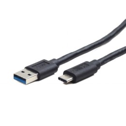 Cable USB 3.0 a Type-C / 1m / Negro / Cablexpert Ccp-usb3-amcm-1m