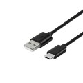 Cable USB 3.0 a Type-C / 1m / Negro / Cablexpert Ccp-usb3-amcm-1m