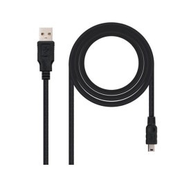Cable USB 2.0 a Mini USB / 5 pines / 1.8m  / Nanocable 10.01.0402