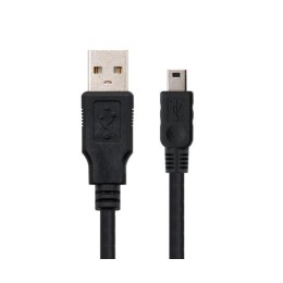 Cable USB 2.0 a Mini USB / 5 pines / 1.8m  / Nanocable 10.01.0402