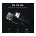 Cable datos USB 2.0 a Lightning Iphone 5-12 / 2m / 2.4a / Led Blanco / KABGC12 / Greencell