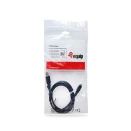 Cable USB 3.0 a Type-C / 1m / Negro / Equip / 12834107