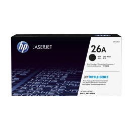 ÷ Tóner original hp cf226a negro 26a 3.100 páginas