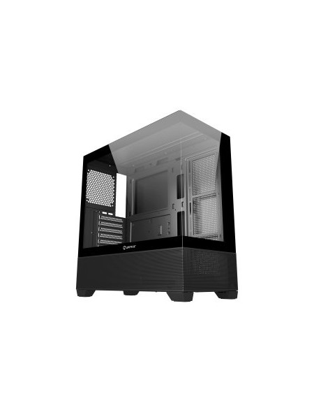 ÷ Caja atx unyka revelat gaming black 2usb3,0 1usb-c gen2
